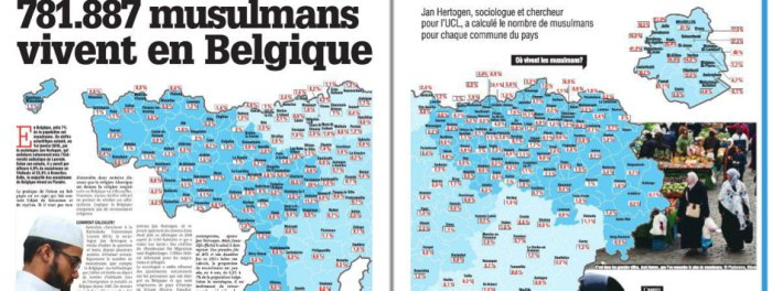 Une du média concerné, illustrant le type de contenu dénoncé.